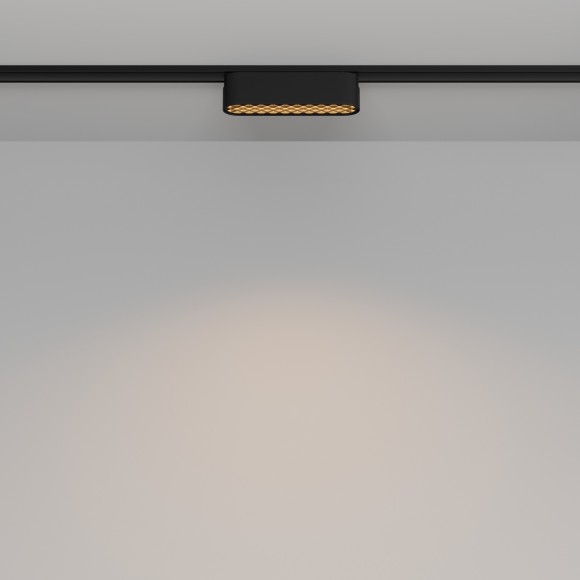 TR084-1-6W3K-B Трековый магнитный светодиодный светильник Maytoni Radity 48V CRI90+ 3000К 90Лм 60° 6Вт