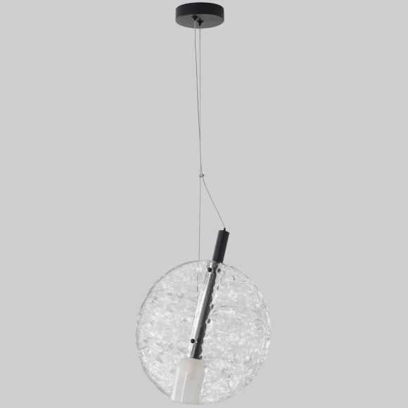 Светильник подвесной Crystal Lux FROZEN SP1 BLACK 3991/201