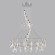 Люстра LED 51W Odeon Light FLAMENCO 6699/51L
