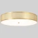 BUTTON PL40W LED Crystal Lux BUTTON Накладной потолочный светильник латунного цвета с белым акриловым рассеивателем, LED 40 Вт, CCT 3000–6000 К, пульт ДУ, 3200 Лм, CRI 80, IP20, 220 В, подключение через клемму