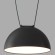 DK5660-BK Cветильник для трека-ремня Belty Smart, серия Flow со светодиодом, D220*H117мм, 48V DC, 24W, RA90, 120°, 3000-5700K, IP20, черный, алюминий