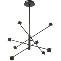 SL1597.403.08 Светильник подвесной ST-Luce Черный/Белый LED 8*6W 3000K FORMOLLA SL1597.403.08 Светильник подвесной ST-Luce Черный/Белый LED 8*6W 3000K FORMOLLA