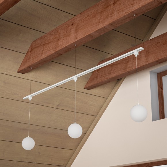 Подвесной комплект для шинопровода Crystal Lux CLT 0.210 03 WH 1408/015