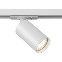 Однофазный двужильный трековый светильник Maytoni Unity TR020-1-GU10-W Focus S под сменную лампу GU10