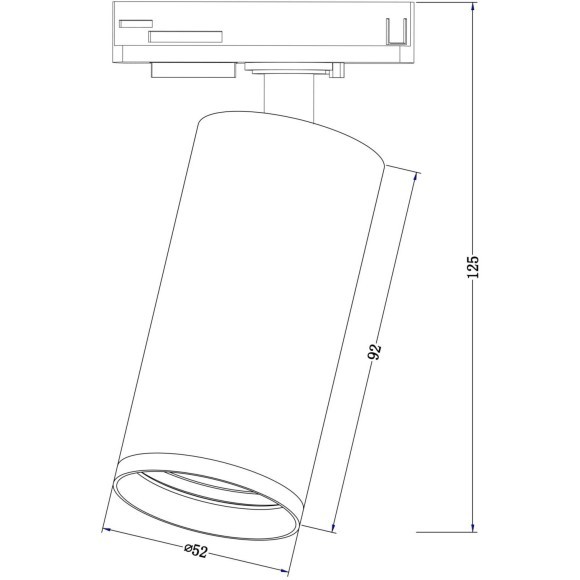 Однофазный двужильный трековый светильник Maytoni Unity TR020-1-GU10-W Focus S под сменную лампу GU10 Однофазный двужильный трековый светильник Maytoni Unity TR020-1-GU10-W Focus S под сменную лампу GU10