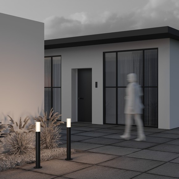 Уличный наземный светильник Maytoni O418FL-01B1 Willis IP54 под лампу 1xE27 60W