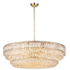 Люстра подвесная классическая хрустальная под лампы E14 Favourite 4781-24P