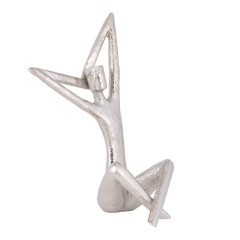429739 ZADIWIN Декоративная фигурка L200 B160 H340 алюминий никель