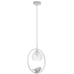 Подвесной светильник с 1 плафоном Arte Lamp A2150SP-1WG GEMELLI под лампу 1xE27 60W