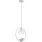 Подвесной светильник с 1 плафоном Arte Lamp A2150SP-1WG GEMELLI под лампу 1xE27 60W