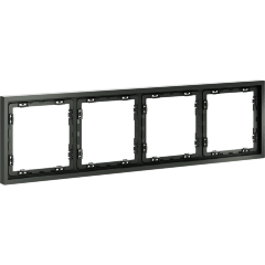 Рамка пластиковая VOLTUM S70 на 4 поста, (титан)