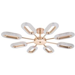 Потолочная люстра ARTE LAMP OVALE A2489PL-8GO Потолочная люстра ARTE LAMP OVALE A2489PL-8GO