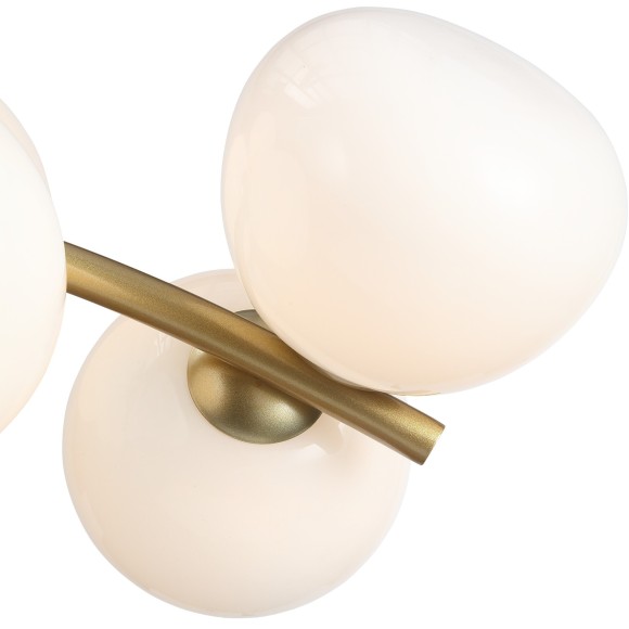 SL1519.303.16 Светильник подвесной ST-Luce Латунь/Белый G9 16*5W 4000K SWEVEN