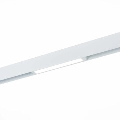 ST Luce ST657.536.09H Белый магнитный трековый линейный светильник, 220x25x41мм, LED 9Вт 3000K 585Лм CRI90 120° 220В IP20 для трековой серии SKYLINE 220