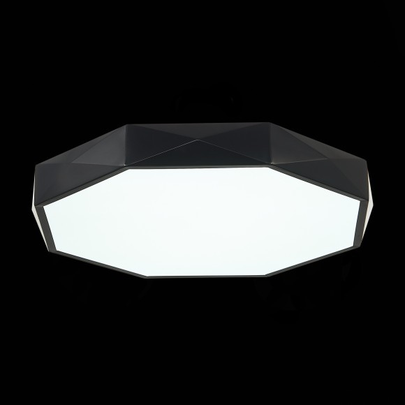 SLE200842-01 Светильник потолочный Черный/Белый LED 1*45W 3000K/4000K/6000K RONDO