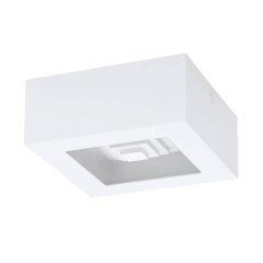 96791 Светодиодный настенно-потолочный светильник FERREROS, 1X6,3W(LED), 140X140, H60, сталь/белый/п 96791 Светодиодный настенно-потолочный светильник FERREROS, 1X6,3W(LED), 140X140, H60, сталь/белый/п