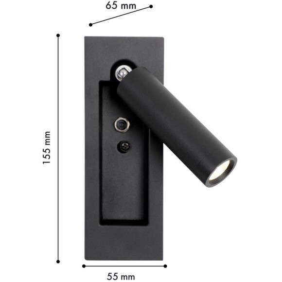 Спот Bedside 4494-1W