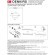 Трековый светодиодный светильник Denkirs SHINE FLOW ZigBee DK5962-SB 48V 8Вт 2700–6000K IP20 сатинированная латунь
