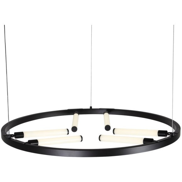 SL393.403.06 Светильник подвесной ST-Luce Черный/Белый LED 6*6W 4000K BISARIA