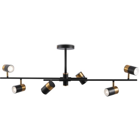 Люстра на штанге Freya FR5201PL-06B Enzo под лампы 6xGU10 35W Люстра на штанге Freya FR5201PL-06B Enzo под лампы 6xGU10 35W