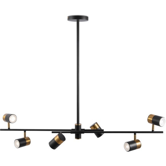 Люстра на штанге Freya FR5201PL-06B Enzo под лампы 6xGU10 35W Люстра на штанге Freya FR5201PL-06B Enzo под лампы 6xGU10 35W