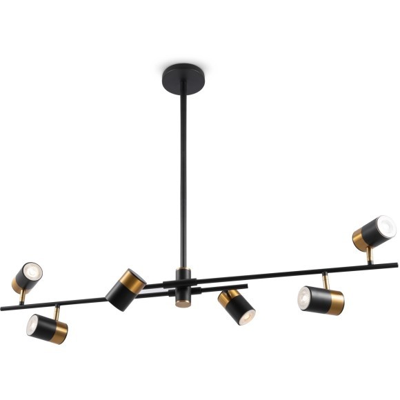 Люстра на штанге Freya FR5201PL-06B Enzo под лампы 6xGU10 35W Люстра на штанге Freya FR5201PL-06B Enzo под лампы 6xGU10 35W