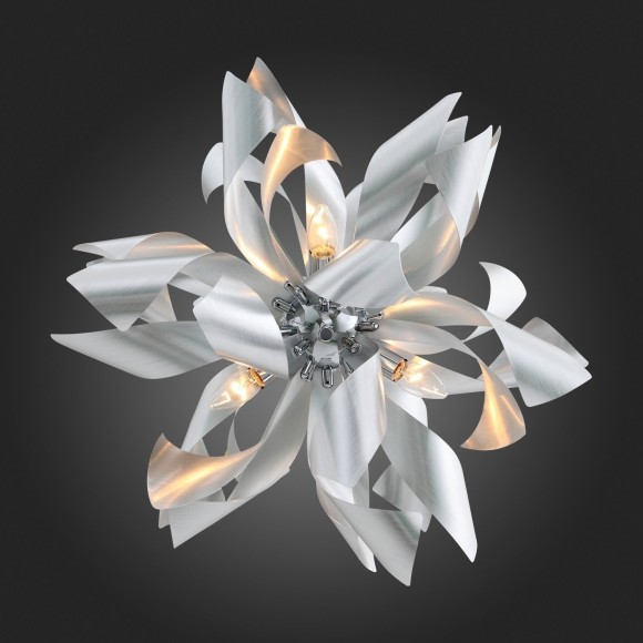 SL453.003.06E Люстра подвесная ST-Luce Алюминий/Алюминий E14 6*40W SPIRAGLIO SL453.003.06E Люстра подвесная ST-Luce Алюминий/Алюминий E14 6*40W SPIRAGLIO