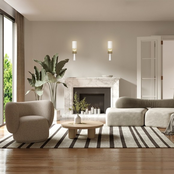 Бра Maytoni MOD224WL-01BS1 Bianco под лампу 1xE14 60W