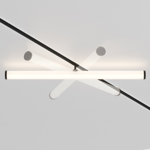 TR086-2-25W4K-B Трековый магнитный светодиодный светильник Maytoni Gravity CRI90+ 4000К 1880Лм 360° 25Вт