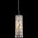 Светильник подвесной Crystal Lux LIRICA SP3 CHROME/GOLD-TRANSPARENT