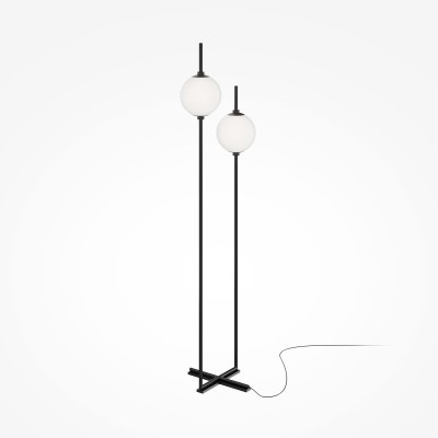 Декоративный торшер Maytoni Z020FL-L12BK The Sixth Sense светодиодный 2xLED 12W