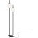Декоративный торшер Maytoni Z020FL-L12BK The Sixth Sense светодиодный 2xLED 12W
