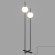 Декоративный торшер Maytoni Z020FL-L12BK The Sixth Sense светодиодный 2xLED 12W