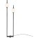 Декоративный торшер Maytoni Z020FL-L12BK The Sixth Sense светодиодный 2xLED 12W