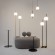 Декоративный торшер Maytoni Z020FL-L12BK The Sixth Sense светодиодный 2xLED 12W