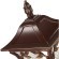 SL083.705.01 Светильник уличный наземный ST-Luce Кофейный/Кофейный, Прозрачный E27 1*60W CHIANI