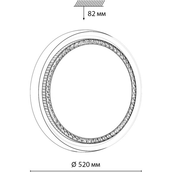 Настенно-потолочный светильник СОНЕКС RAHIGRAHIG 7644/EL Настенно-потолочный светильник СОНЕКС RAHIGRAHIG 7644/EL