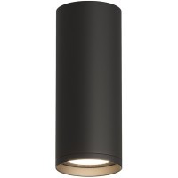 DK2051-BK Накладной светильник, IP 20, 15 Вт, GU10, черный, алюминий