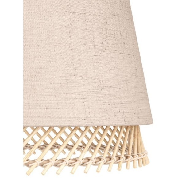 43977 Настольная лампа TABLEY, 1X40W (E27), H425, сталь, черный / текстиль, дерево, коричневый 43977 Настольная лампа TABLEY, 1X40W (E27), H425, сталь, черный / текстиль, дерево, коричневый