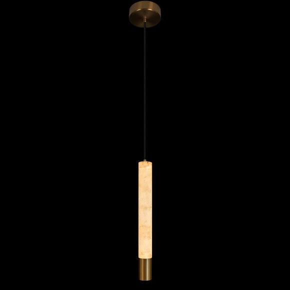 10475D Bronze Loft IT MONTBLANC Подвесной светильник, LED 27 Вт, 3000 К, бронзовое основание, белые матовые плафоны из металла и алебастра