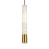 10475D Bronze Loft IT MONTBLANC Подвесной светильник, LED 27 Вт, 3000 К, бронзовое основание, белые матовые плафоны из металла и алебастра