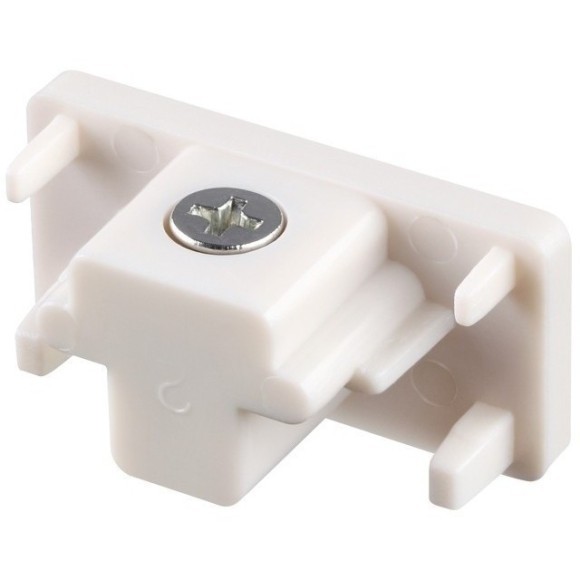 Заглушка торцевая 1шт для однофазных трехжильных шинопроводов Novotech 135016 Заглушка торцевая 1шт для однофазных трехжильных шинопроводов Novotech 135016