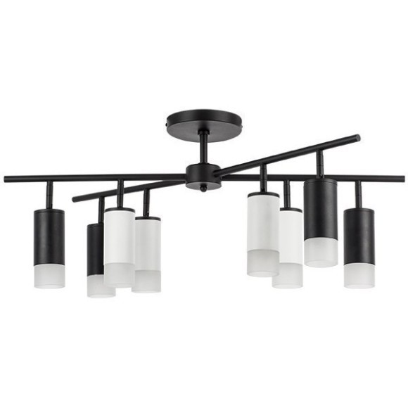 Люстра на штанге Lightstar LR7283743641 Rullo под лампы 8xGU10 400W