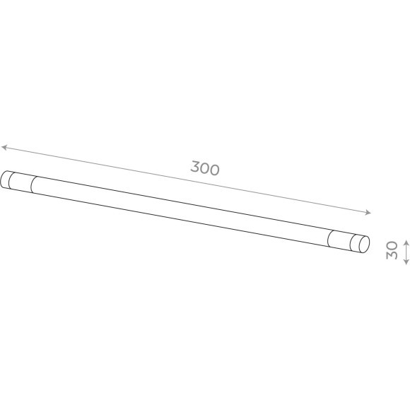 ST1653.409.00 Модуль-шинопровод токоподводящий 30см ST-Luce Techno ST1653.409.00 Модуль-шинопровод токоподводящий 30см ST-Luce Techno