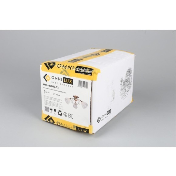 Потолочная люстра 290 OML-29007-03 Потолочная люстра 290 OML-29007-03