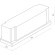 ST063.500.00 Накладка для использования внешнего драйвера ST Luce Skyflat