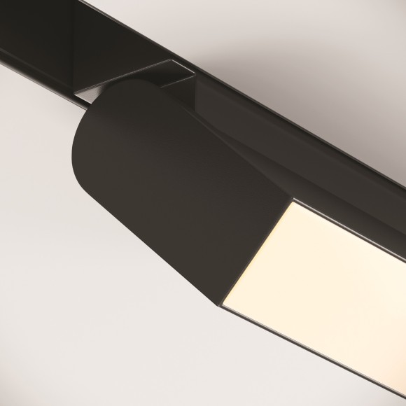 TR013-2-10W3K-B Трековый магнитный светодиодный светильник Maytoni Gravity CRI90+ 3000К 800Лм 120° 10Вт