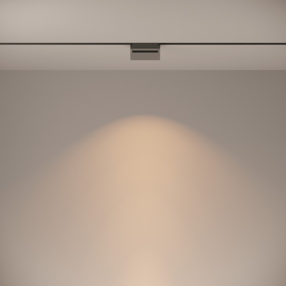 TR013-2-10W3K-B Трековый магнитный светодиодный светильник Maytoni Gravity CRI90+ 3000К 800Лм 120° 10Вт