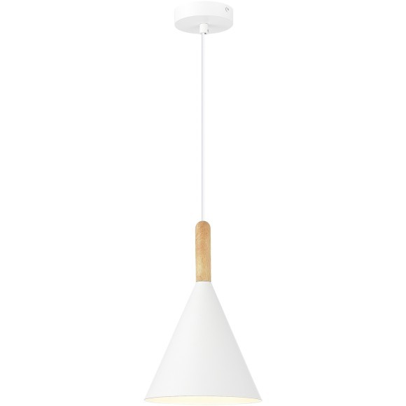 SLE1255-503-01 Светильник подвесной Белый/Белый E27 1*40W ARKET