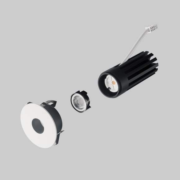 Светильник светодиодный встраиваемый с низким уровнем дискомфорта Spira Slim Lightstar 074336